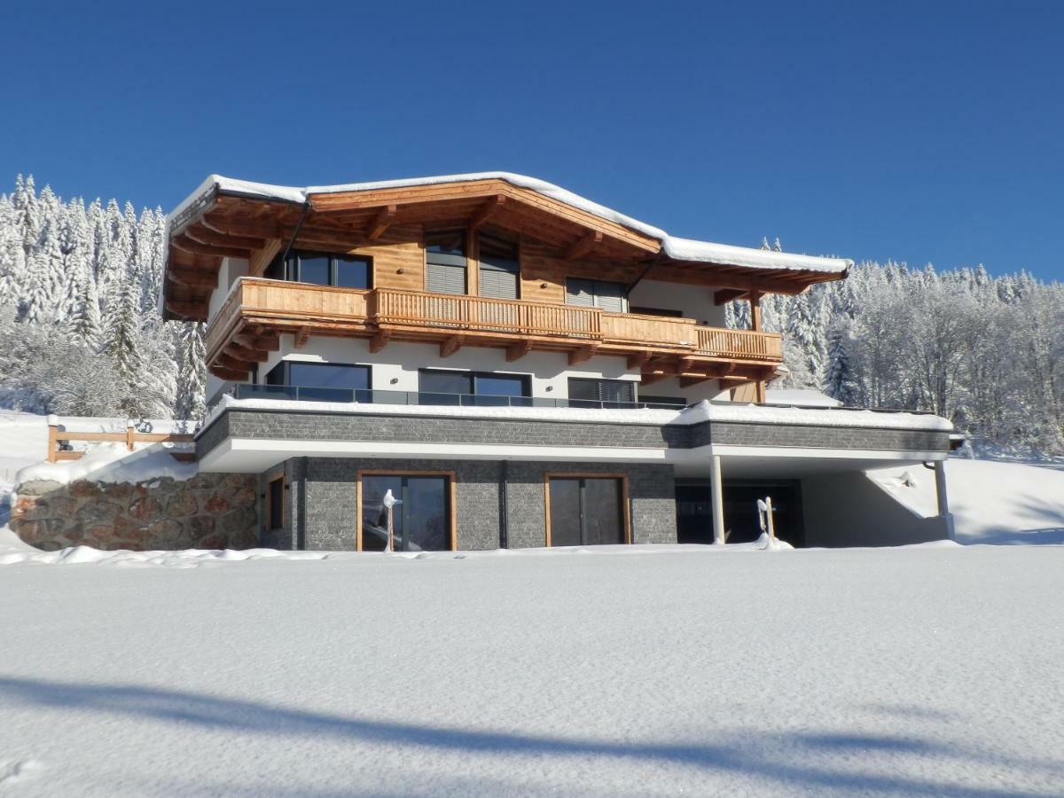 Ferienwohnung App. Mountain View Fieberbrunn Eksteriør bilde