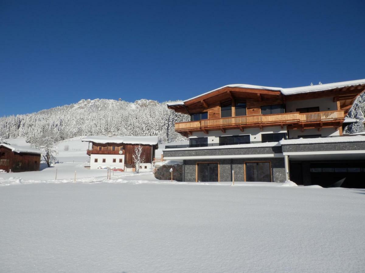 Ferienwohnung App. Mountain View Fieberbrunn Eksteriør bilde